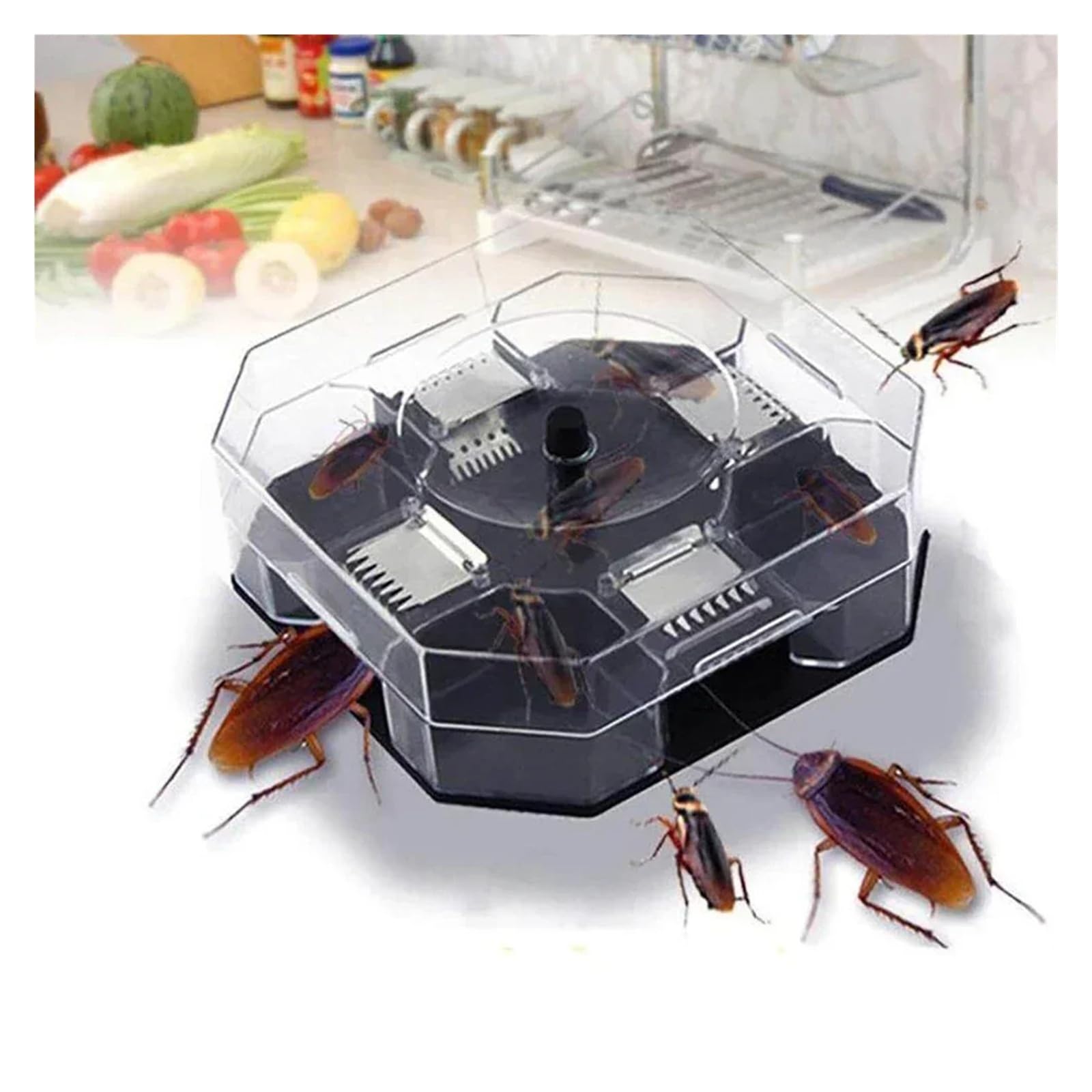Cockroach Killer with No Chemicals, Roach Trap, Safe and Effective